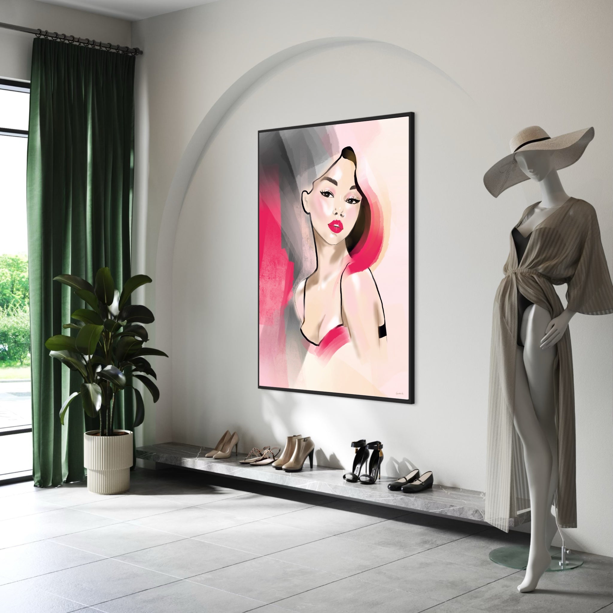 Fierce in Pink